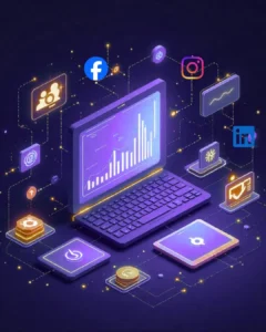 Top Rated Digital Marketing Strategist in Wayanad writing blog about digital presence