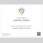 Digital Marketing Expert in Wayanad certified in Google Ads Display Certification Course