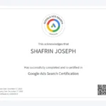 Digital Marketing Expert in Wayanad certified in Google ads search certification course